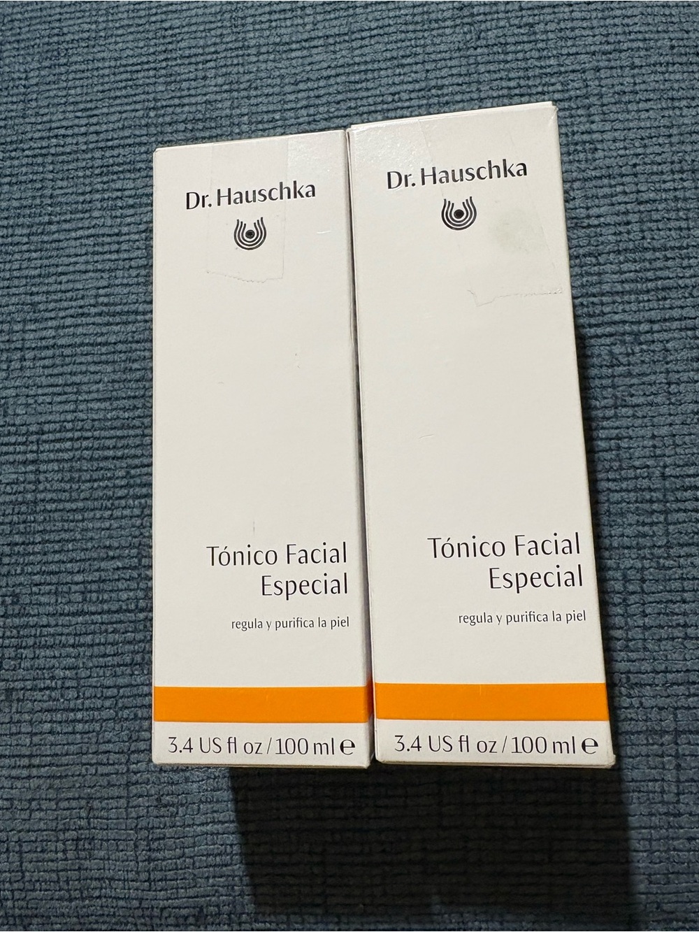 Dr. Hauschka Tónico Facial Especial — White with Orange Accent NEW WITH BOX